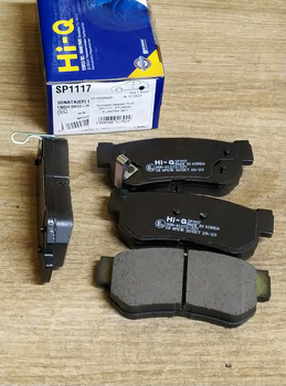 Колодки задние HI-Q SP1117 HYUNDAI ELANTRA 06->