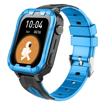 Детские часы-телефон TechONE AFG62 4G GPS WiFi Голубые