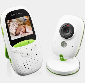 Видеоняня Радионяня Video baby Monitor VB602 с функцией ночного видения и датчиком температуры