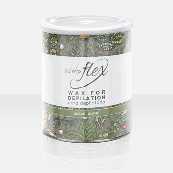 Теплый воск в банке Italwax FLEX Водоросли, 800 г.