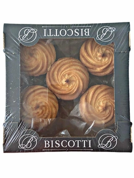 Тістечко бісквітне з сирним смаком Сирне Biscotti 420г