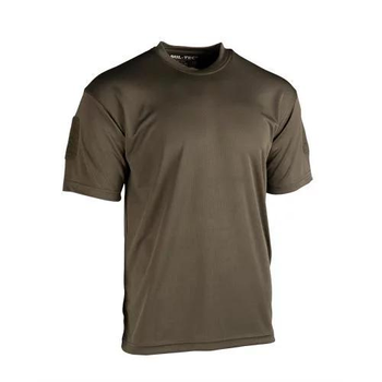 Тактична футболка Sturm Mil-Tec "Tactical T-Shirt Quickdry" Olive олива M