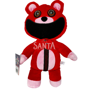 Іграшка м'яка ведмежа Боббі обіймашка Беархаг Star toys Poppy Playtime Хагі Вагі Україна 33см (00517-96)