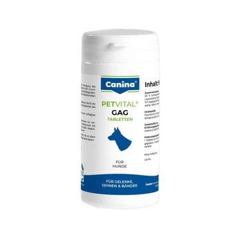 Витамины Canina Petvital GAG для собак, глюкозамин с экстрактом мидий, для суставов и тканей, 90 г (90 табл)
