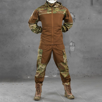 Мужская форма Ahiles Combo рип-стоп куртка + штаны мультикам размер S