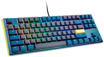 Klawiatura przewodowa Ducky One 3 Daybreak TKL RGB LED MX Red USB Blue (100042991)