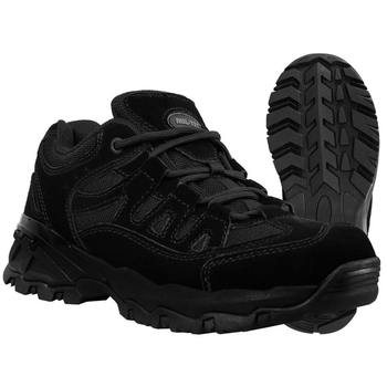 Літні Кросівки Mil-Tec Squad 2,5 Inch з сітчастими вставками чорні розмір 45