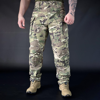 Чоловічі штани Apex Tactic ріп-стоп із кишенями для наколінників мультикам розмір L