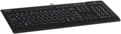 Klawiatura przewodowa Lenovo Keyboard II Smartcard USB US Black (4Y41B69357)
