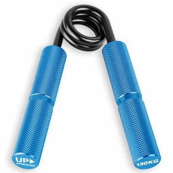Эспандер Кистевой UP & FORWARD 130 KG Метал Blue +2X PVC накладки