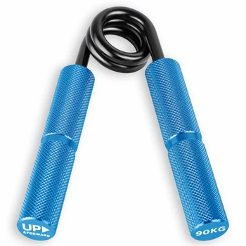 Эспандер Кистевой UP & FORWARD 90 KG Метал Blue +2X PVC накладки