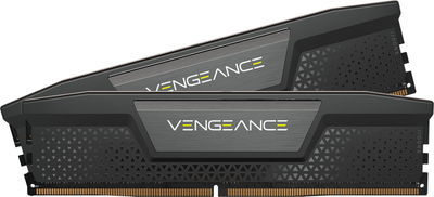 Оперативна пам'ять Corsair DDR5-6200 65536MB PC5-49600 (Kit of 2x32768) Vengeance Black (CMK64GX5M2B6200C32)