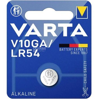 Батарейка VARTA V 10 GA BLI 1 ALKALINE