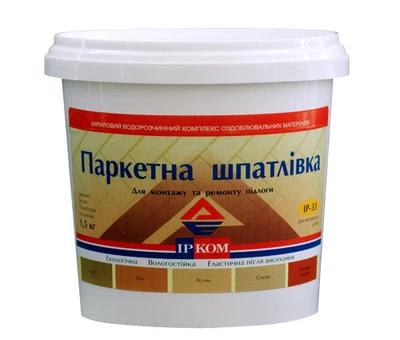 Шпаклевка паркетная ІР-33 бук 1,5 кг