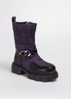 Дутики дитячі Fashion 8861-2F фіолетові 341764_36 (23.5 см)