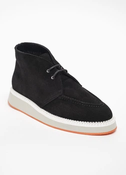 Ботинки женские замшевые 341871 р.39 (25) Fashion Черный