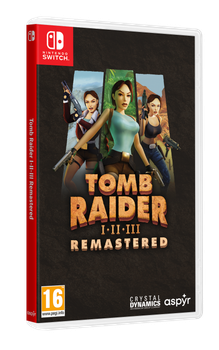 Гра Nintendo Switch Tomb Raider I-III Remastered Starring Lara Croft (Картридж) (5056635609687)