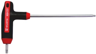 Отвертка Wurth с Т-образной рукояткой, TORX, TX30-140, RED STRIPE (5751140005)