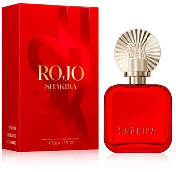 Woda perfumowana damska Shakira Rojo 50 ml (8411061058190)