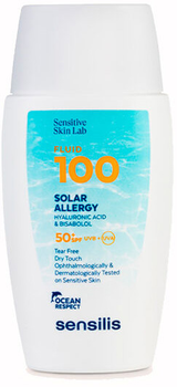 Сонцезахисний флюїд для обличчя Sensilis Solar Allergy 100 SPF 50+ 40 мл (8428749913405)