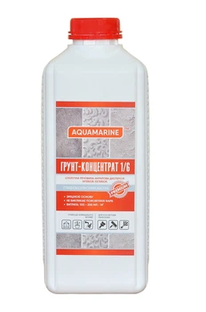 Грунтовка-концентрат Корабельная Aquamarine 1:6 1 л