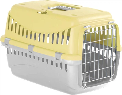 Переноска MP Bergamo Gipsy 1 small металеві дверцята 46x31x32h см Yellow (8058093276583)