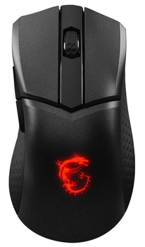 Миша MSI Clutch GM31 LIGHTWEIGHT WIRELESS, RGB, WL, чорний (S12-4300980-CLA)