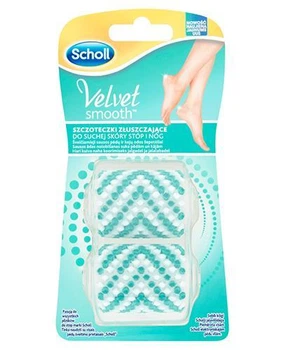 Сменные ролики для электрической пилы Шолл Scholl Velvet Smooth - насадки для удаления огрубевшей кожи и натоптышей, 2 шт