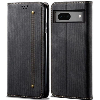 Чохол-книжка з кишеньками UniCase Jeans Wallet для Google Pixel 8A - Black