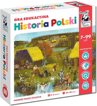 Gra planszowa Ramiz Kapitan Nauka Historia Polski (5903792767029)