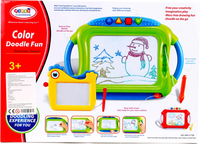 Набор досок для рисования Ramiz Color Doodle Fun 2 шт (5903864950427)