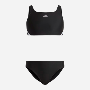 Дитячий роздільний купальник для дівчинки Adidas 3S Bikini IB6001 104 Чорний (4066752753492)