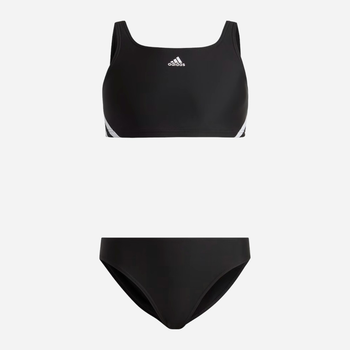 Підлітковий роздільний купальник для дівчинки Adidas 3S Bikini IB6001 170 Чорний (4066752753539)