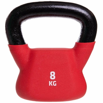 Гиря стальная с PVC покрытием UFC 8кг (красный) (UHA-69694)