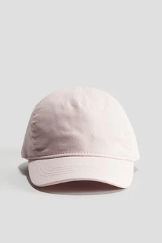 Кепка дитяча пудрова H&M 2-6міс (400097053)