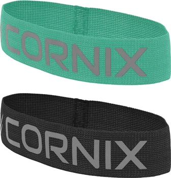 Набор Резинка для фитнеса и спорта из ткани Cornix Loop Band XR-0138 7-9 кг Зеленая + Резинка для фитнеса и спорта из ткани Cornix Loop Band XR-0140 14-18 кг Черная