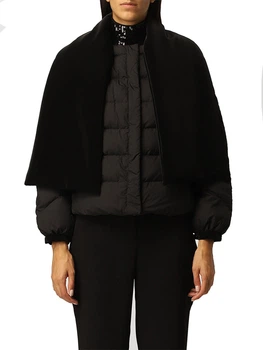 Пуховик EMPORIO ARMANI Чорні 42 (61801)