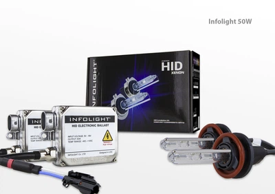 КоКомплект ксенону Infolight H11 6000К 50WКомплект ксенону Infolight H11 6000К 50Wмплект ксенону Infolight H11 6000К 50W