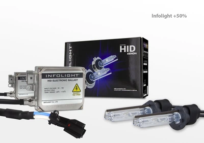Комплект ксенону Infolight +50% H1 6000K