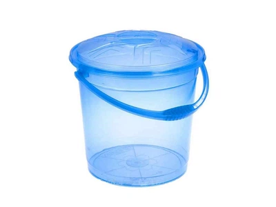 Відро пл. R-PLASTIC харчове 10л з кришкою блакитне