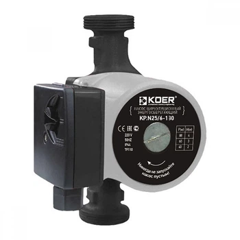 Насос циркуляційний KOER KP.GRS-25/6-130 (KP0251)