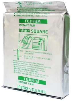 Фотопапір Fujifilm Colorfilm Instax Square (10 знімків) Картриджі для камер Instax Square