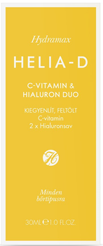 Serum do twarzy Helia-D Hydramax Duo hialuron i witamina C 30 ml (5999569022798)