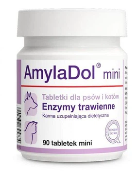 Dolfos (Долфос) AmylaDol mini для собак малых пород и кошек при нарушении пищеварения - 90 табл.