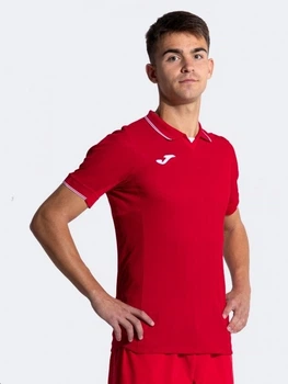 Поло длинное мужское Joma FIT ONE 103139.600 M Красное (8445954507885)