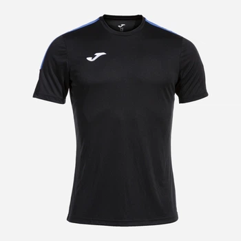 Футболка спортивная длинная мужская Joma Olimpiada 103245.107 M Черная (8445757295248)