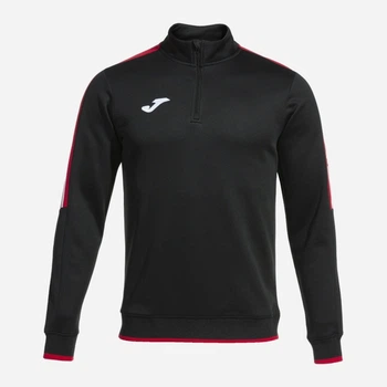 Спортивная кофта мужская Joma Olimpiada 103708.106 S Черная с красным (8445954521959)