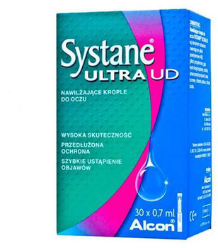 Капли для глаз Alcon Systane Ultra Ud 30 х 0.7 мл (8470001657152)
