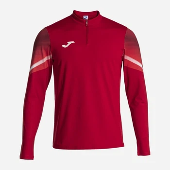 Спортивная кофта мужская Joma Elite Xi 103802.602 M Красная с белым (8445954710254)