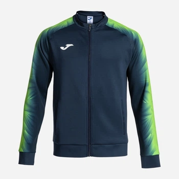 Спортивная кофта мужская Joma Elite Xi 103803.317 M Темно-синий/Салатовый (8445954710537)